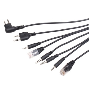 2020 Abbree 8 in 1 USB Del Computer Cavo di Programmazione CD Per Kenwood Baofeng Motorola Yaesu Icom HYT Walkie Talkie Auto mobile Radio