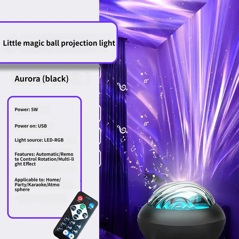 Northern Lights Black Plug in Version