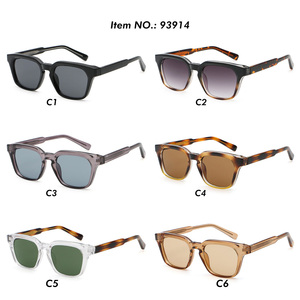 Superhotแว่นตา93914แฟชั่น2024 Retro Squareเสริมลวด-Coreวัดแว่นตากันแดดวันหยุดกลางแจ้ง - Product Image 6