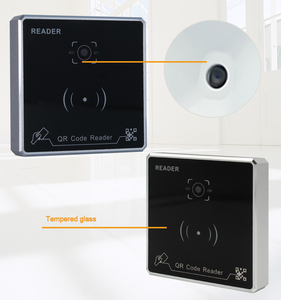 Lettore di codici QR intelligente controllo accessi IC lettore di schede MIF NFC sistema di lettore di schede di controllo accessi per porte Wiegand