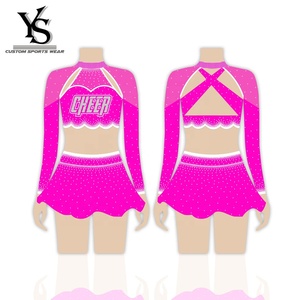 2022 Cheerleader Costume Uniform <strong>Cheer</strong> Practice Sets Kid <strong>pink</strong> Cheerleader <strong>Cheer</strong> Kid Uniform Oem <strong>Cheer</strong> Uniforms - Product Image 5