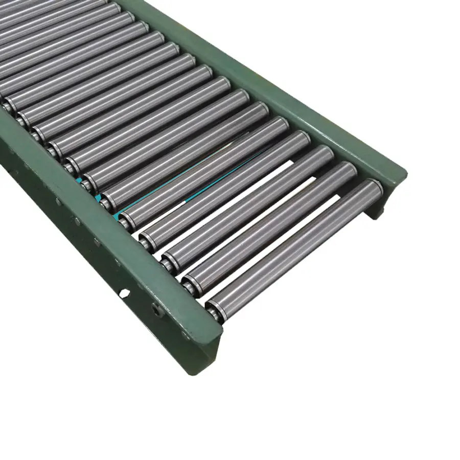 Mini loading steel roller stands conveyor