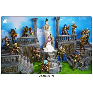 JacksDo Athena heykeli platformu reçine aksesuar modeli oyuncak aziz aksiyon figürleri ile dondurulmuş karakterler Sacrament sahne esinlenerek - Product Image 1
