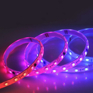 5050 RGB SM16703 16703 IC tira Led direccionable 12V 24V DMX WS2811 4 pines programable Flexible proyecto RGB tira de luz Led inteligente