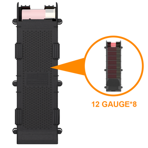 Polymeer Pa66 Hoge Sterkte 8 Ronden 12G Survival Munitie Zakje Tactische Mag Zakje Tactische Holster Tactische Houder Zwart - Product Image 2