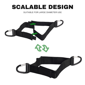 Tùy Chỉnh Tự Dính Đôi Heavy Duty Lưu Trữ Dây Đeo Tam Giác Khóa Chống Cháy Móc Vòng Lặp Cho Công Cụ Phòng Tổ Chức - Product Image 4