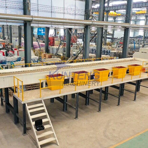 Máquina de reciclagem e gerenciamento de sucata de aço ferroso, papel plástico e resíduos sólidos para linha de produção de classificação em negócios