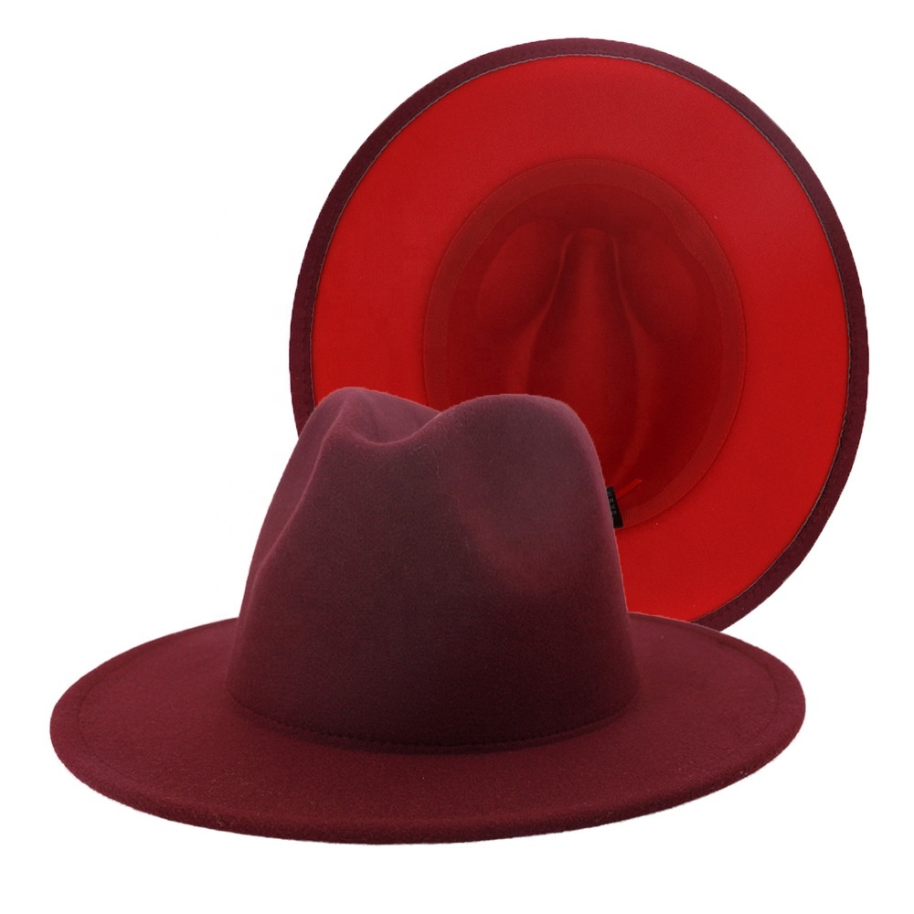 Burgundy +Red 58cm