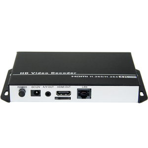 Decodificador de Streaming de vídeo, Hardware H.264 H.265 4K IP a HDMI, IPTV, H264 H265, el mejor precio