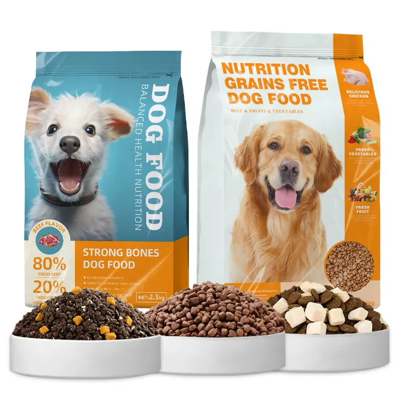 Factory outlet dog food Science Formula Multiple Shapes Multiple flavors Pure Quality grain free dog food