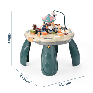 2-in-1 <strong>Game</strong> <strong>Table</strong> Early Educational Baby Intelligent Play <strong>Game</strong> Desk <strong>Multi</strong>-<strong>function</strong> Musical Interactive Learning <strong>Table</strong> Toys - Product Image 1