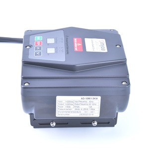 1.5kW 50/60Hz 220-240V Entrada monofásica Unidad de velocidad variable VVVF Inversor de frecuencia inteligente para suministro de agua a presión constante - Product Image 5