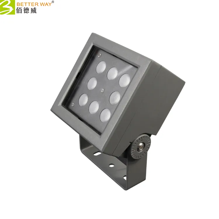 DMX 230V 24W एलईडी बाढ़ प्रकाश एलईडी एकल रंग पर/बंद बीम गतिशील बीम facadelighting