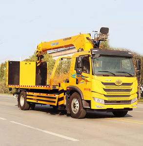 工厂销售<span class=keywords><strong>10</strong></span>吨平板拖车4x2道路救援清障车