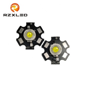 High Power <strong>LED</strong> Diode 3W Warm White2700K With 20MM Heatsink PCB <strong>Star</strong> - Product Image 4