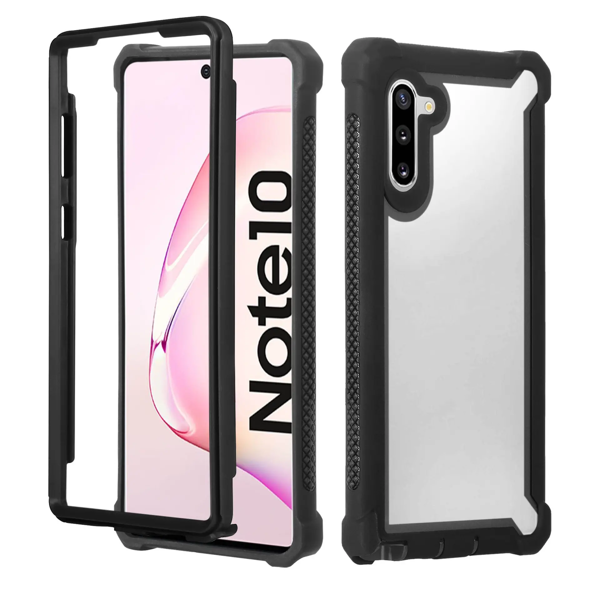 Funda de teléfono móvil 3 en 1, carcasa de Airbag híbrida resistente a golpes para Samsung Galaxy Note 10 Note 20 Ultra