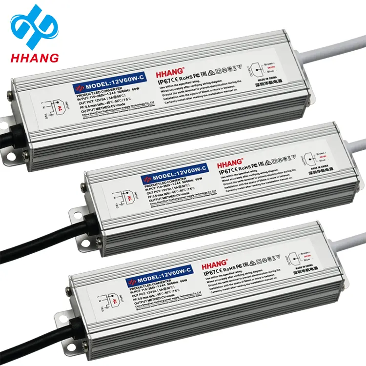 Nguồn Chuyển Mạch LED Smps Chống Nước 12V 24V Điện Áp Không Đổi AC DC Chống Mưa Ngoài Trời Bán Chạy 100W 200W 300W 400W