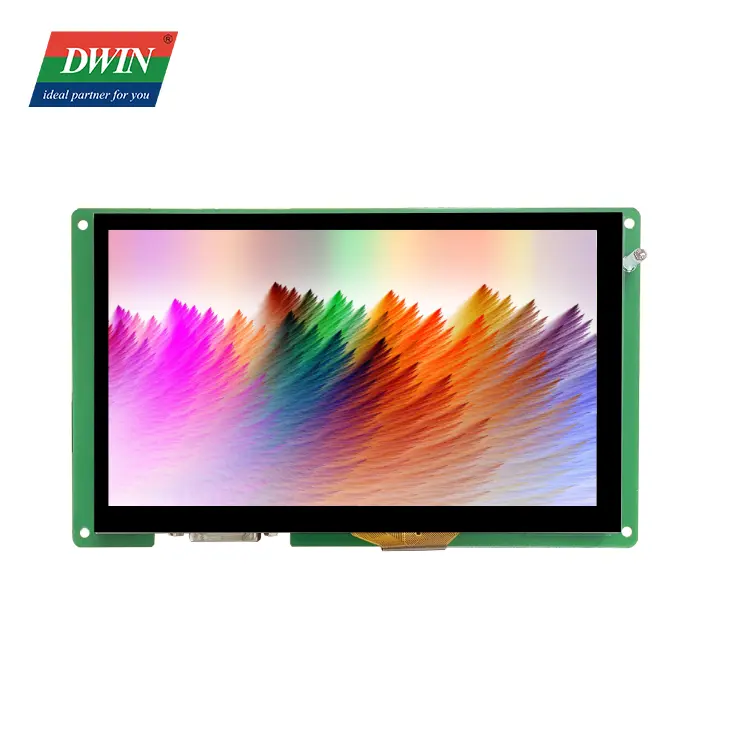 DWIN Multi-touch емкостный дифференциальный дисплей LVDS 7,0 дюймов 800*480 900nit высокая яркость LCM дисплей с DVI-I интерфейсом