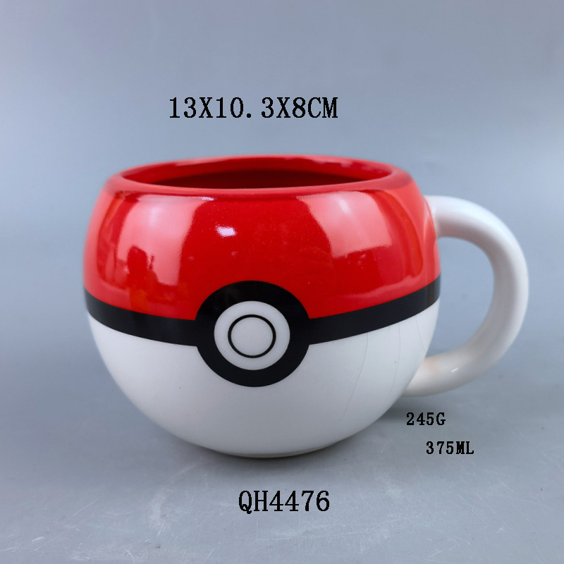 red Pokeball cup