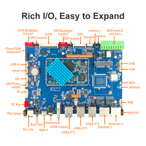 Liontron Rk3399 64-Bit-Open-Source-Arm-Motherboard mit sechs Kernen Android Ubuntu Linux-Entwicklungs board für AI-Vision-Verkaufs automaten - Product Image 6