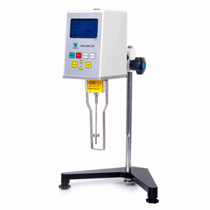 Brookfield DV-1 dijital Lab döner viskozimetre, test ve ölçüm için LCD ekran 220V voltaj 1 yıl garanti ile - Product Image 1