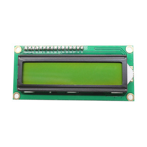 LCD1602A LCD-Anzeige modul mit 16x2 Zeichen und IIC-Schnitts telle Kompatibel mit Mega2560 Raspberry Pi 5V Blau Gelb Grün Bildschirm - Product Image 6