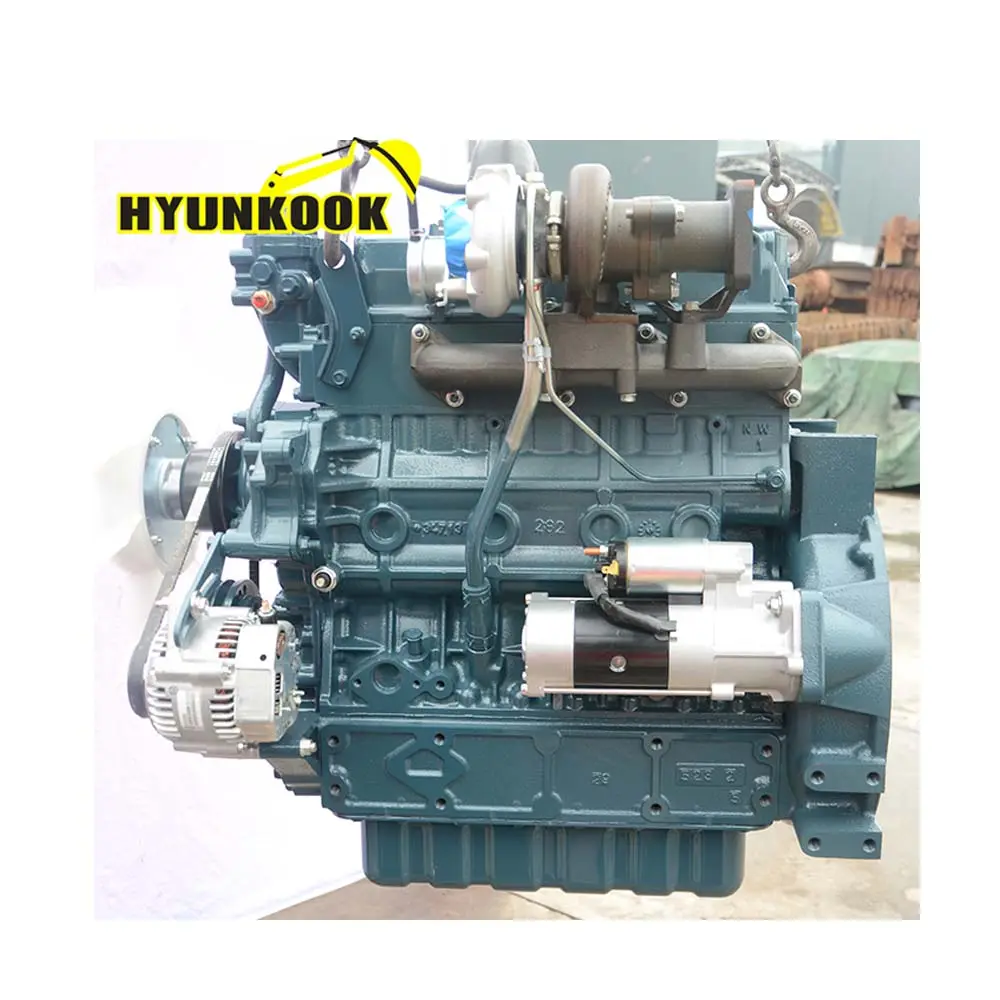 Hyunkook del motor Kubota D1105 motor Assy generador D1105 completa del motor