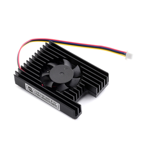 Ventilador de refrigeración Raspberry Pi CM5 todo en uno 3007 disipador de calor de aleación de aluminio con cintas térmicas para Módulo de cómputo Raspberry Pi 5 - Product Image 1
