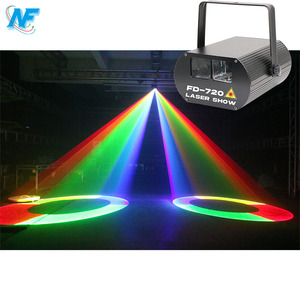 Đèn Laser Hoạt Hình RGB 2 Mảng 2W Thiết Kế Mới Cho Dj Disco Tiệc Tùng Câu Lạc Bộ Đêm - Product Image 2