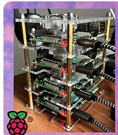 2024 <strong>Raspberry</strong> <strong>Pi</strong> Cluster <strong>case</strong> for <strong>Raspberry</strong> <strong>Pi</strong> 2/3/4/5 - Product Image 4