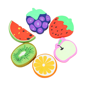 Trái Cây Loạt Tẩy Cho Trẻ Em Bút Chì Tẩy Tùy Chỉnh Hình Dạng Tẩy Đồ Chơi Cho Lớp Học Kid Quà Tặng Trở Lại Trường Học Nguồn Cung Cấp Bán Số Lượng Lớn - Product Image 6