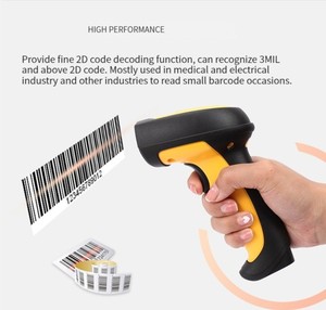 Scanner di codici a barre portatile industriale acquisizione dati stabile cablata codici DPM di decodifica trans e ad alte prestazioni - Product Image 2