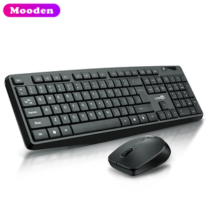 RG-70 2.4G Wireless Waterproof <strong>Keyboard</strong> &amp; <strong>Mouse</strong> Combo 104 Keys Standard for Laptop Office <strong>Computer</strong> <strong>Use</strong>