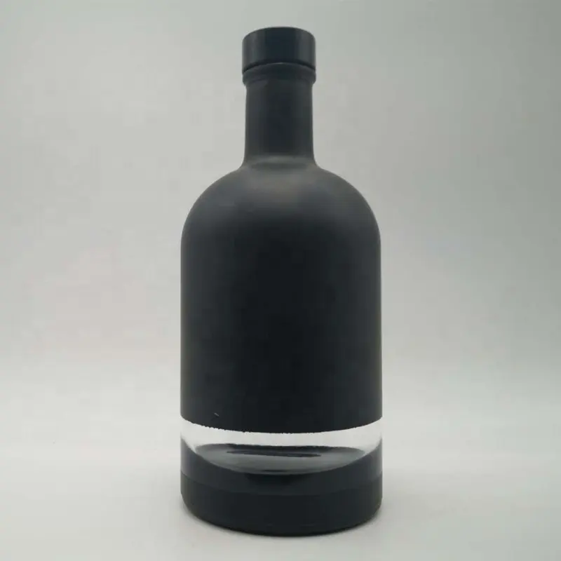 ハイフリントガラス素材ブランデーガラス瓶装飾広東750ml 1000ml 1リットル