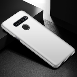 G8 ThinQ durumda lüks mat sert PC kapak kılıf için darbeye koruyucu telefon kapak kabuk - Product Image 6
