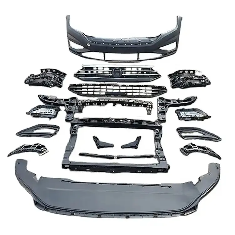 Giá bán buôn xe bộ phận cơ thể phía trước Bumper Kit OEM 17a807221 xe bumpers phía trước cho VW Jetta 2019 2020 2021