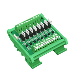 Placa amplificadora de señal PLC de microordenador de un solo chip de 8 canales, entrada y salida NPN/PNP, aislamiento de fotoacoplador de entrada - Product Image 1