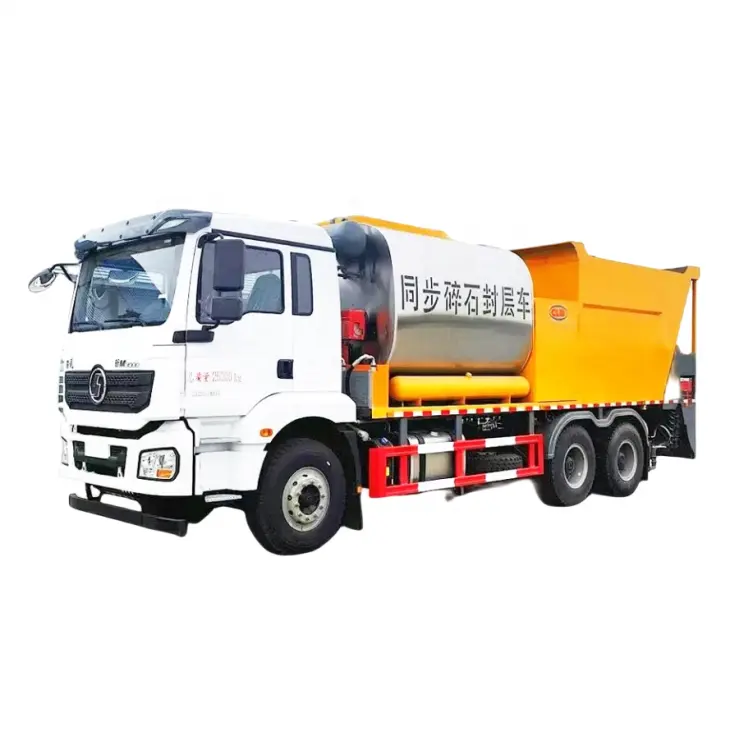 Dongfeng shacman howo Vente à chaud 8000L 7.5t 8cbm 8m3 Camion distributeur d'asphalte Camion de distribution de pulvérisateur de bitume