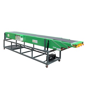 Movable Telescopic Belt Conveyor Extending <strong>Container</strong> Unloading for <strong>Loading</strong> and Equipment Retractable Telescopic Belt Conveyor - Product Image 1