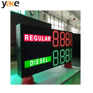 Yake ha portato il prezzo del Gas digitale personalizzato segno LED 7 segmento di credito Cash baldacchino LED segno costruito nel Controller del segno - Product Image 4