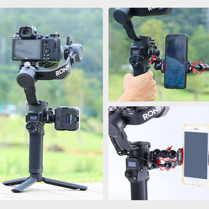 <strong>Camera</strong> Mounting Plate for DJI Ronin S W/ Nato Rail <strong>Arri</strong> Locating Holes 1/4 Thread Holes for Magic Arm Handle Attach - Product Image 6