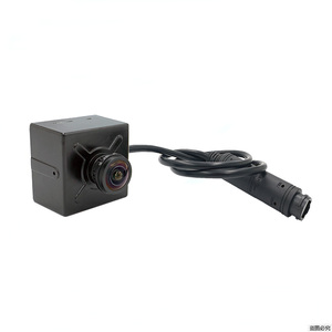 广角手动变焦黑光0.0001lux 4MP WIFI和sd卡IP摄像机，带1.56毫米鱼眼镜头广角双向音频 - Product Image 1