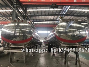 サウジアラムコ用SASO42000Lアルミニウム燃料タンカーセミトレーラー