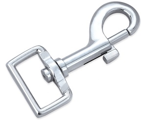 3/4&quot;*3 1/8&quot; Simple Style Self-Locking Metal Snap <strong>Spring</strong> <strong>Hook</strong> Clips Dual <strong>Spring</strong> <strong>Wire</strong> Gate Snap <strong>Hooks</strong> D-Ring Snap <strong>Spring</strong> <strong>Hook</strong> - Product Image 5
