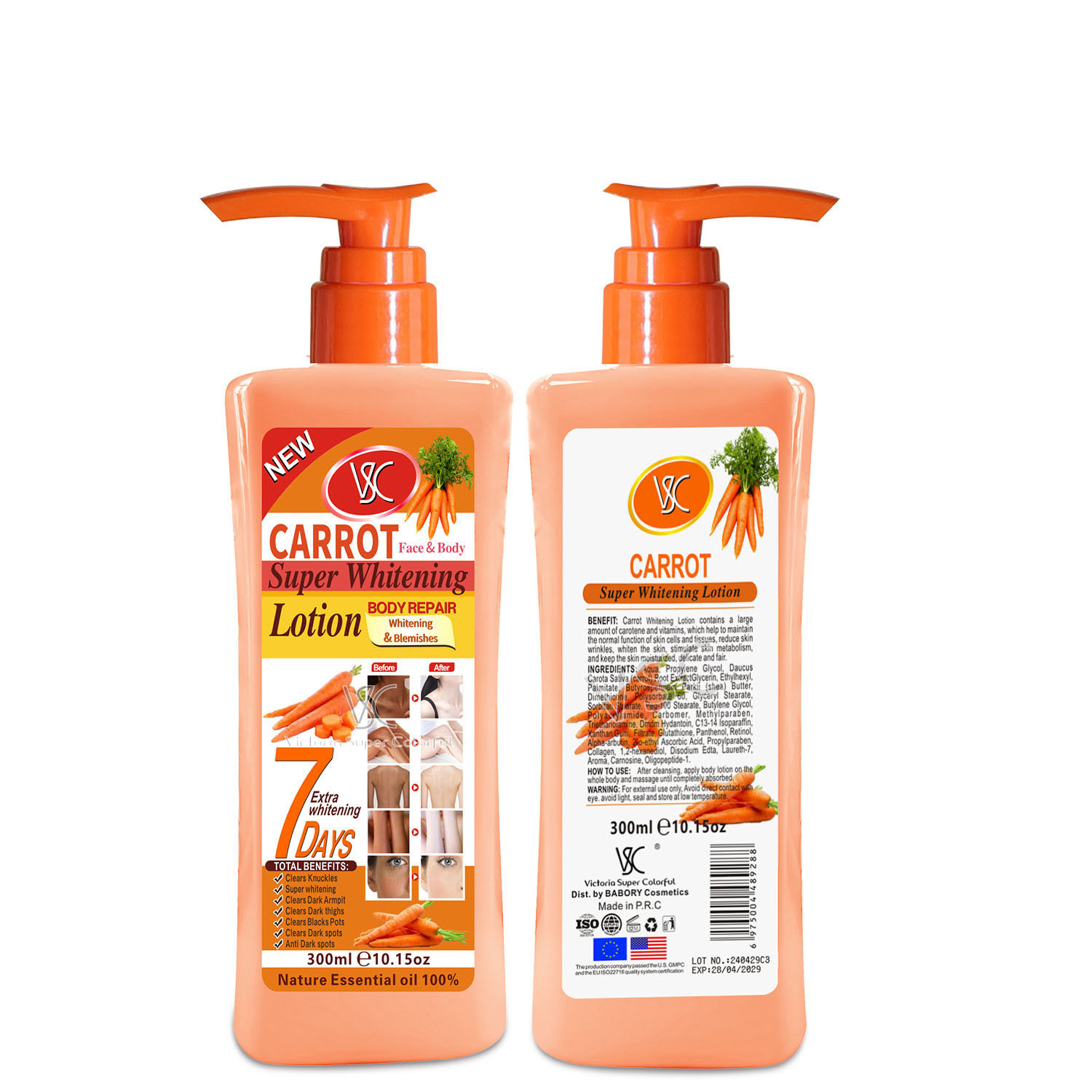 Carrot Body Lotion