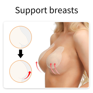 Ultra ince silikon meme geliştirme meme Pasties görünmez Push-Up Nippies kapak iç çamaşırı aksesuarları