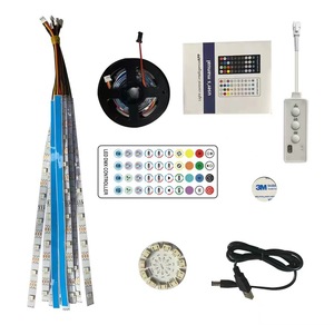 Christmas Party Holiday Remote Control 5V USB RGBIC Firework Smart Running Music Sync <strong>Led</strong> Strip Light for Wall - Product Image 2