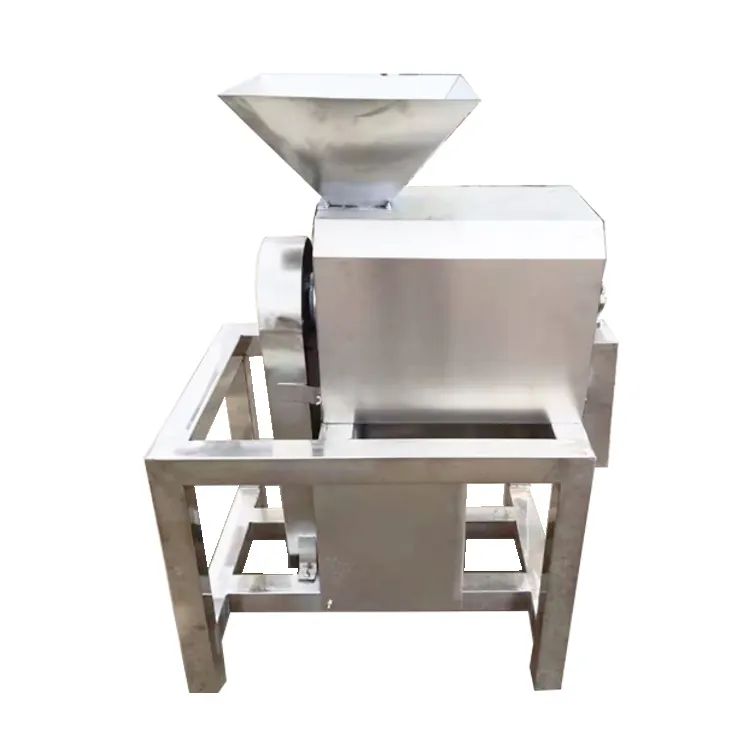 वाणिज्यिक फलों का रस बनाने की मशीन आम फल मक्खन प्यूरी लुगदी निष्कर्षण मशीन 220v