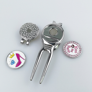 Cổ Kim Loại Kẽm Hợp Kim Golf Divot Công Cụ Sửa Chữa Với Chất Lượng Cao Bóng Đánh Dấu Biểu Tượng Tùy Chỉnh Sắt Công Cụ Thể Thao - Product Image 1