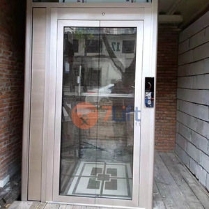 Giá Rẻ 2 Tầng 3 Tầng 250Kg 320Kg Bên Ngoài Biệt Thự Khu Dân Cư Đường Sắt Hướng Dẫn Điện Thông Tư Nhỏ Mini Nhà Thang Máy Thang Máy - Product Image 4